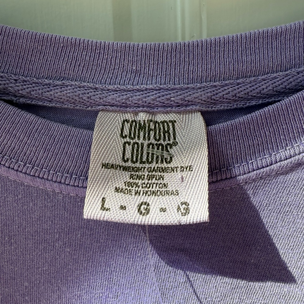 NWT 100% Cotton Purple UNH T-Shirt - Picture 3 of 3
